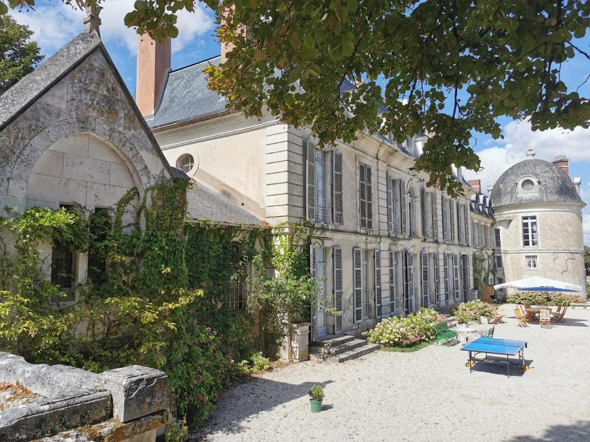 Chateau Des Barres Sainpuits Zewnętrze zdjęcie